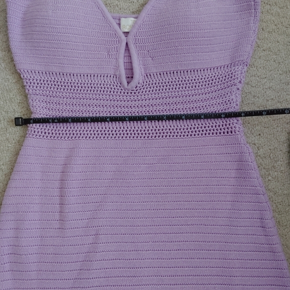 RONNY KOBO Purple Knit Dress - Picture 4 of 5
